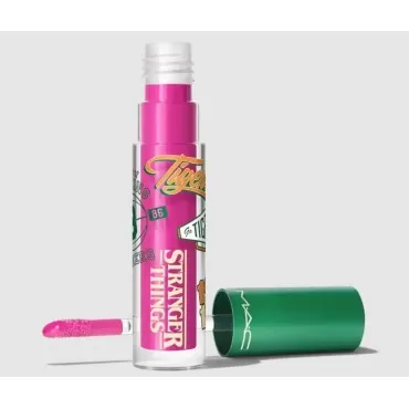 STRANGER THINGSxM.A.C. LIMITED EDITION LIPGLASS - WILD WHEELER, 1 Fl Oz (Pack of 1), 0.08 pounds
