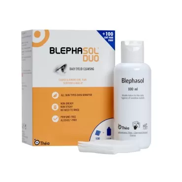 THEA PHARMA Blephasol Duo 100ml Eyelid Cleansing M...