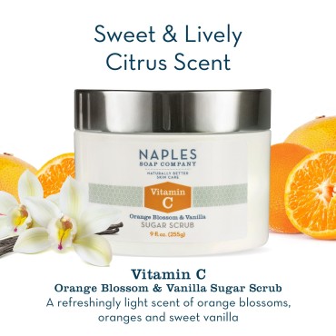 Naples Soap Company Orange Blossom & Vanilla Sugar...