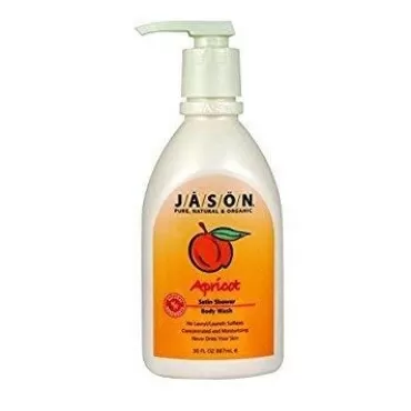 Jason Body Care: Pure Natural Body Wash, Glowing Apricot 30 oz (8 pack)