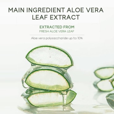 AKARY Organic Aloe Vera Exfoliating Scrub, Ultra Hydrating and Exfoliating Scrub for Nourishing Essential Body Care Moisturize, Helps with Acne, Cellulite, Dead Skin Scars, 12.35oz
