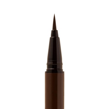 EM COSMETICS Illustrative Eyeliner, Liquid Eyeliner, 0.55 ml/ 0.019 fl oz (Brown Brush Tip)