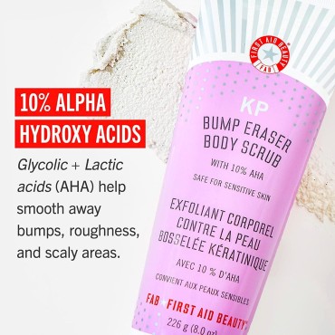 First Aid Beauty KP Bump Eraser Body Scrub Exfolia...