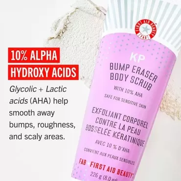 First Aid Beauty KP Bump Eraser Body Scrub Exfolia...