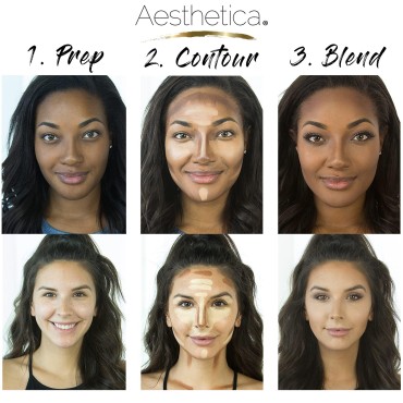 Aesthetica Cosmetics Cream Contour and Highlightin...