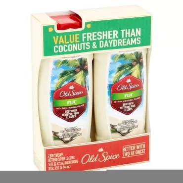 Old Spice Fresher Collection Men's Body Wash, Fiji...