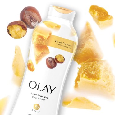 Olay Ultra Moisture Body Wash with Shea Butter, 22...