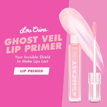 Lime Crime Ghost Veil Lip Primer, Translucent Shee...