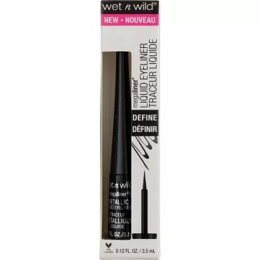 Wet N Wild Megaliner Liquid Eyeliner Cosmic Black...