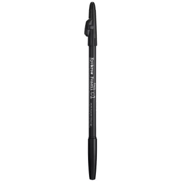 The BrowGal Skinny Eyebrow Pencil, Black, 0.04 Oz...