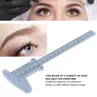 Rotekt Tattoo Eyebrow Ruler Ruler Eyebrow Balance Ruler Eyebrow Shaping Stencil Extension Ruler Shape Stencil