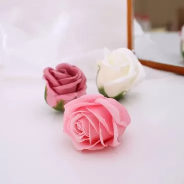 Floral Scented Bath Soap Rose Flower Petals 18 PCS Plant Essential Oil Flower Soap Set in Gift Box for Mother, Wife, Lover in Wedding Birthday Anniversary Mother's Day Valentine's Day Christmas