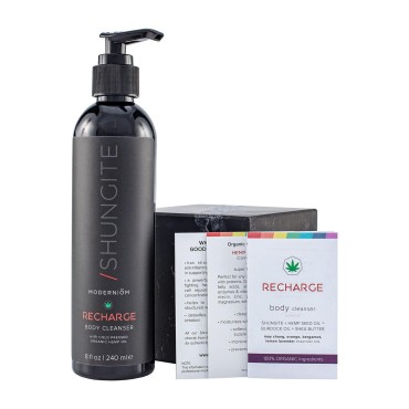 Modern ?M Shungite Recharge Body Wash with Hemp Se...