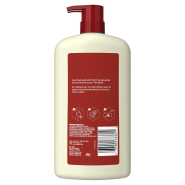 Old Spice Fresher Fiji Scent Body Wash for Men, 30 Fluid Ounce