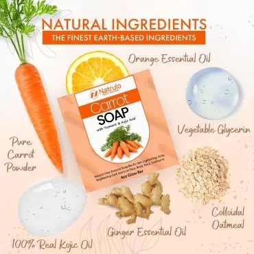 Carrot Soap for Skin Brightening - Natural Carrot ...