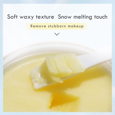 Kimtrue Makeup Remover Melting Balm to Oil,2 in 1 Makeup Cleansing Balm for Face with Bilberry&Moringa Seed Extracts Gentle and Nourishing Facial cleansing for All Skin Type-100g/3.53 oz
