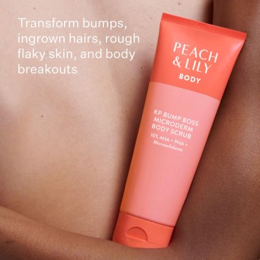 Peach & Lily KP Bump Boss Microderm Body Scrub | 1...