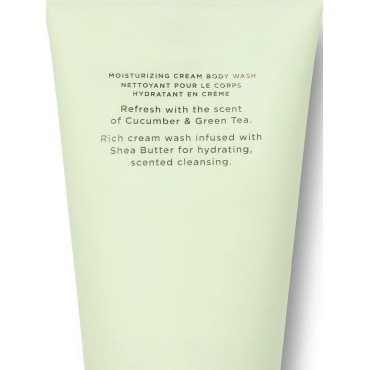 Victoria's Secret Cucumber & Green Tea Cream Body Wash with Shea Butter