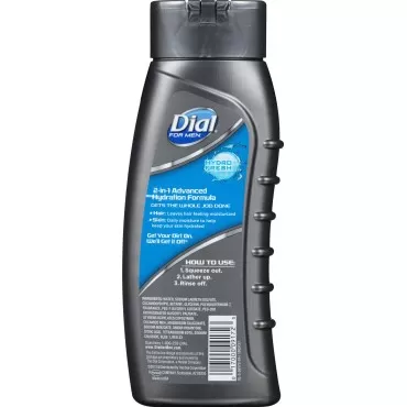 Dial For Men Hair and Body Wash, Hydro Fresh, 16 Fluid Ounce
