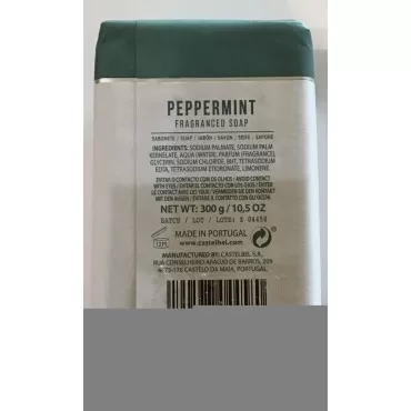 Castelbel Peppermint Men's Grooming Soap Bar, 10.5...