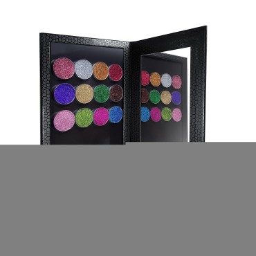 Allwon Magnetic Palette Empty Eyeshadow Makeup Pal...