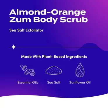 Zum Body Scrub - Almond-Orange - 13 oz...