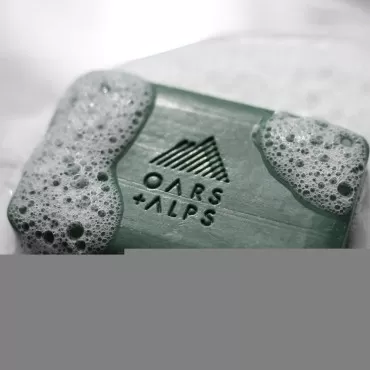 Oars + Alps Peppermint Charcoal Bar Soap, Dermatol...