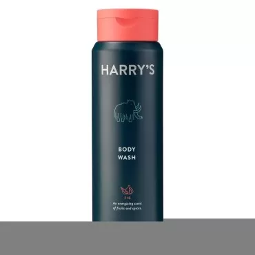 Harry's Fig Body Wash 16oz Bundle With Bath Pouf