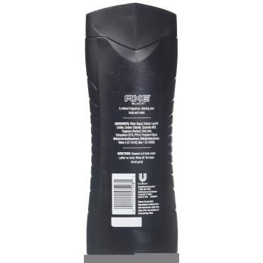 Axe Black Body Wash, 16 Ounce (Pack of 2)