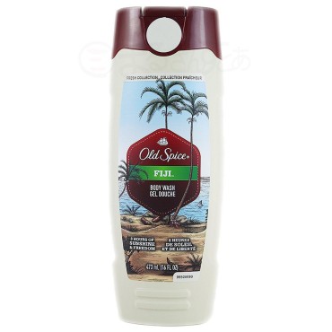 Old Spice Fresh Collection Body Wash Fiji - 16 oz, Pack of 6