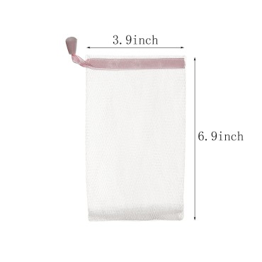 40PCS Exfoliating Soap Mesh Saver Pouch Bag and 3 ...