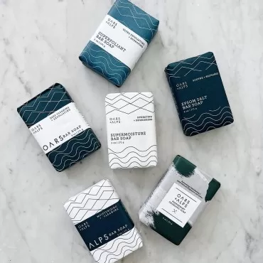 Oars + Alps Supermoisture Bar Soap, Hydrates Skin ...