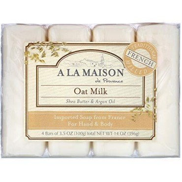 A La Maison Oat Milk 4 Bars Value Pack, Oat Milk, ...