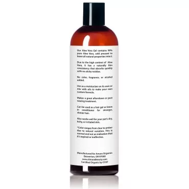 Organic Aloe Vera Gel from 100% Pure Aloe Barbaden...