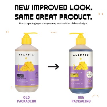 Alaffia Babies and Kids Bubble Bath, Gentle Bath E...