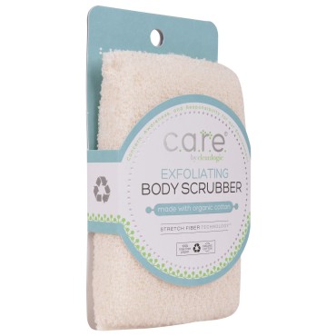 CleanLogic Exfoliating Body Scrubber, Certified Or...