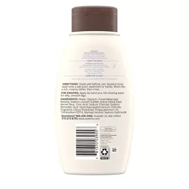 Johnson & Johnson 003955 Aveeno Stress Relief Body Wash, 12 fl. oz. (Pack of 12)