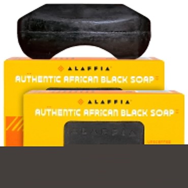 Alaffia Authentic African Black Soap Bar - Body So...