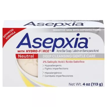 Asepxia Cleansing Bar Neutral 4 oz (Pack of 2)