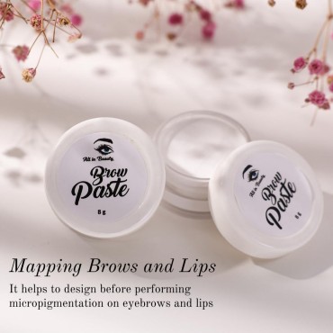 All in Beauty White Mapping Brow Paste 8g for Eyeb...