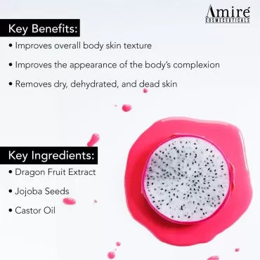 Amire Dragon Fruit Jelly Exfoliating Body Scrub Po...