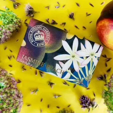 Royal Botanical Gardens, Kew Jasmine Peach Luxury Shea Butter Soap 240g