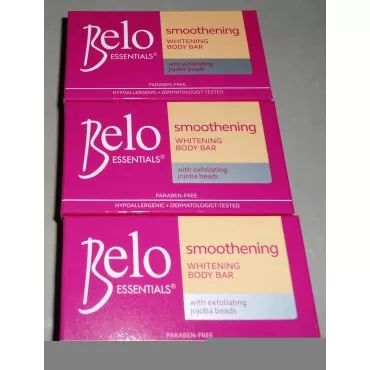 Belo Whitening Body Bar (Pack of 3)...