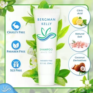 BERGMAN KELLY Rectangular Hotel Soap Bars, Shampoo...