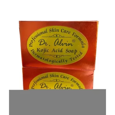 LOT OF 3 bars Kojic acid soap by Dr alvin professional and skin care fomula