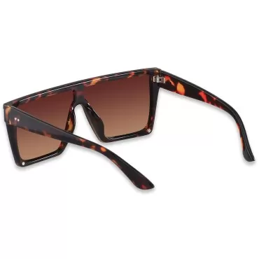 LYZOIT Square Oversized Sunglasses for Women Men B...