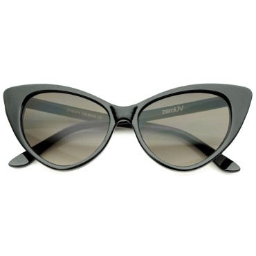 zeroUV - Women's Retro Oversized High Point Cat Ey...