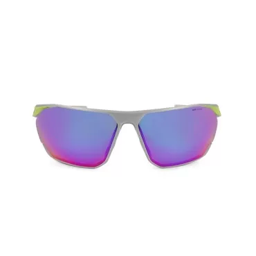 Nike Stratus Rectangular Sunglasses, Brushed Silve...