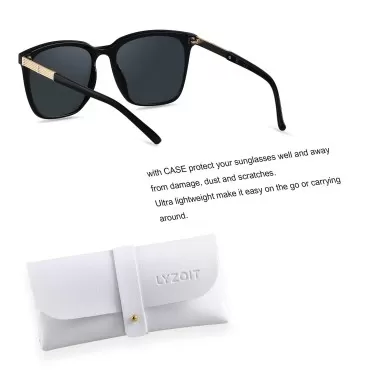 LYZOIT Oversized Sunglasses for Women Mirrored Big...