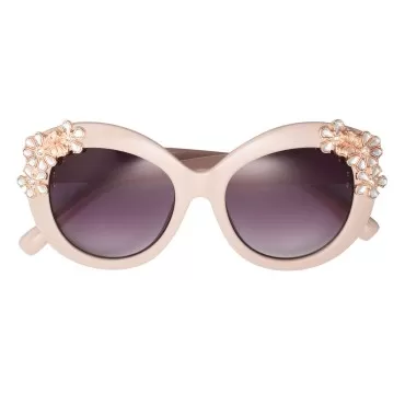 Betsey Johnson Women's Garden Party Sunglasses Rou...